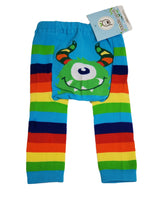 Doodle Pants Rainbow Monster Cotton Leggings