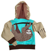 Doodle Pants Happy Sloth 3D Hoodie