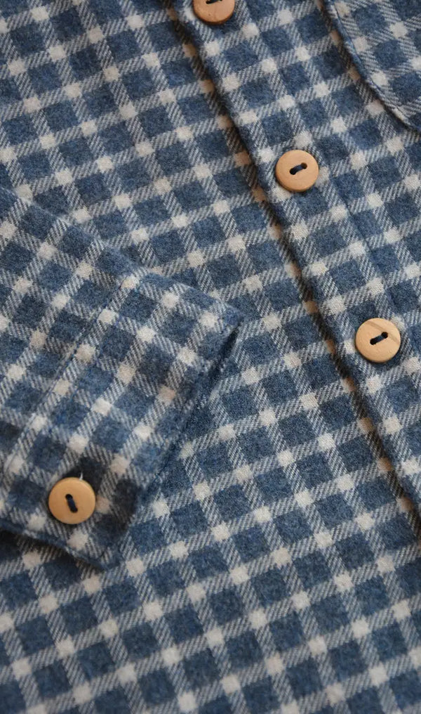 Gingham Boy Shirt